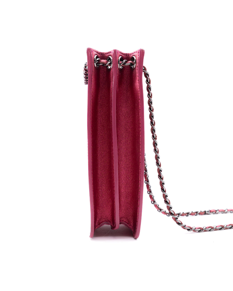 Chanel Patent Leather CC Chain Shoulder Bag
