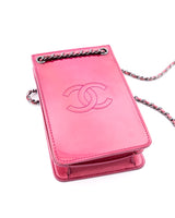 Chanel Patent Leather CC Chain Shoulder Bag