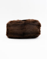 Fendi Mink Fur & Python Mamma Baguette