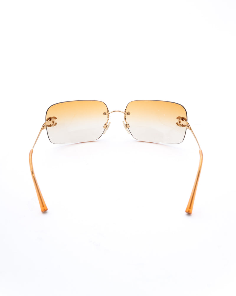 Chanel Rimless Sunglasses