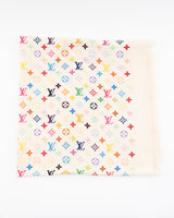 Louis Vuitton X Takashi Murakami Monogram Multicolour Shawl