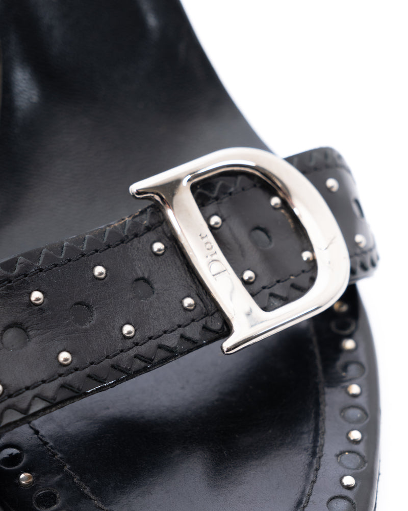 Dior Leather Stud Heels