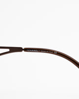 Chanel CC Rhinestone Sunglasses