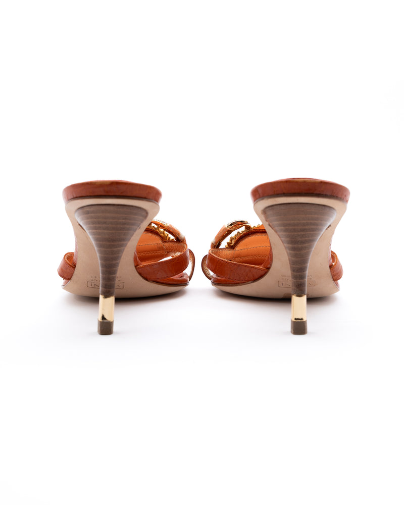 Giuseppe Zanotti Rhinestone Crab Heels