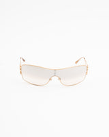 Chanel CC Rhinestone Sunglasses