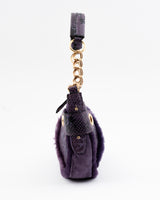 Dolce & Gabbana Suede Shoulder Bag