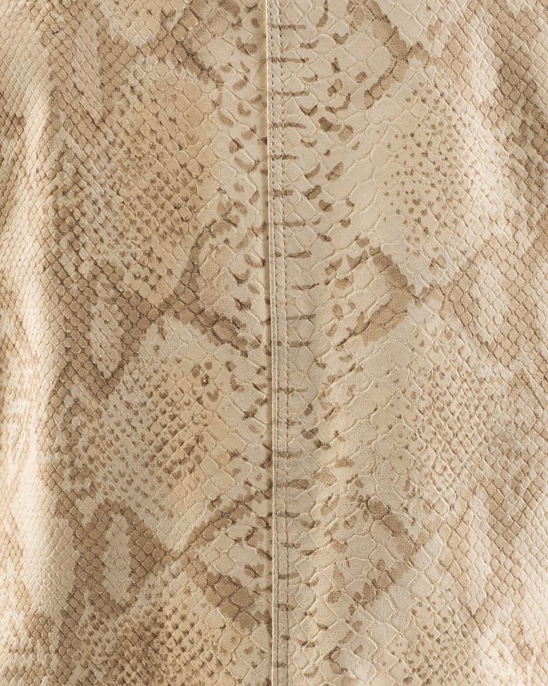 Versace Snakeskin Blazer Jacket