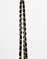 Chanel Pony & Velvet Chocolate Bar Flap Bag