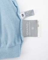 Chanel Identification Cropped Tank Top