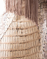 Roberto Cavalli Crocodile Print Tassel Silk Dress