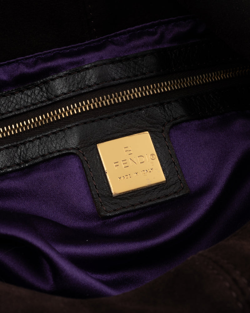 Fendi Suede Mamma Baguette