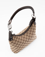Gucci Monogram Lock Hobo Bag