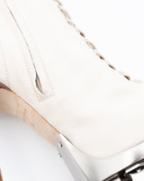 Dsquared2 Calfskin Leather Skate Boots