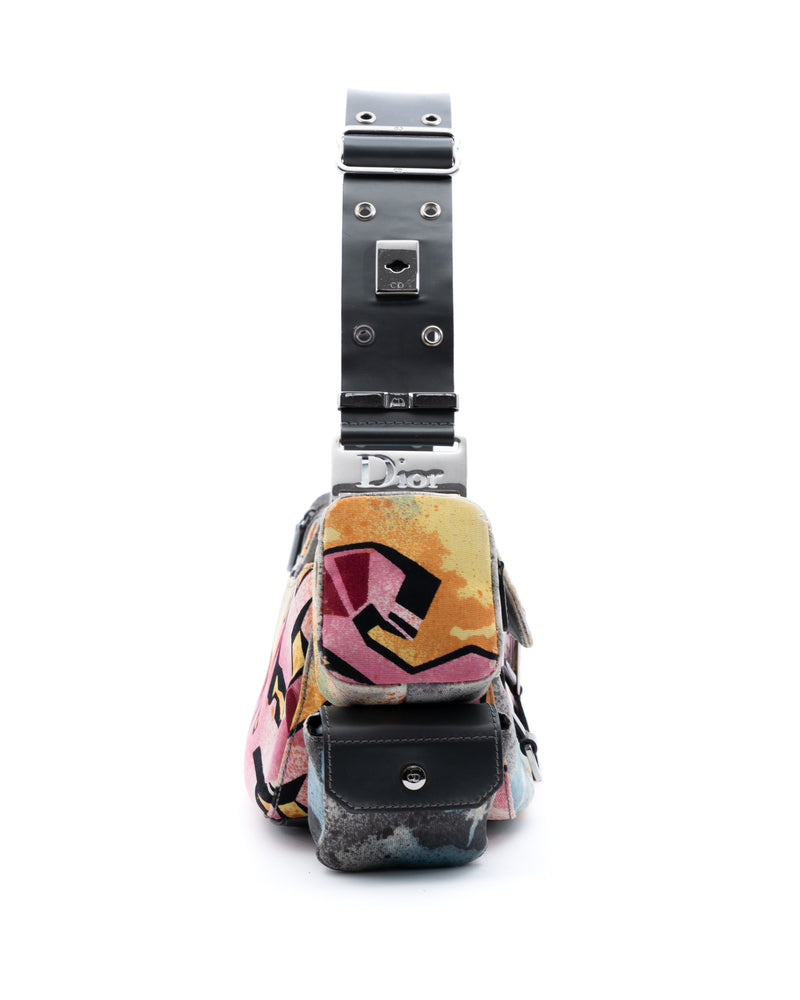 Dior Street Chic Kaos Graffiti Columbus Bag