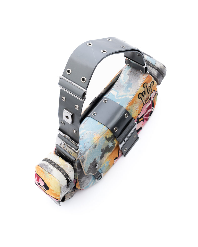 Dior Street Chic Kaos Graffiti Columbus Bag