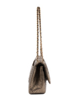 Chanel Python Jumbo Classic Flap Bag