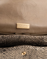 Chanel Python Jumbo Classic Flap Bag