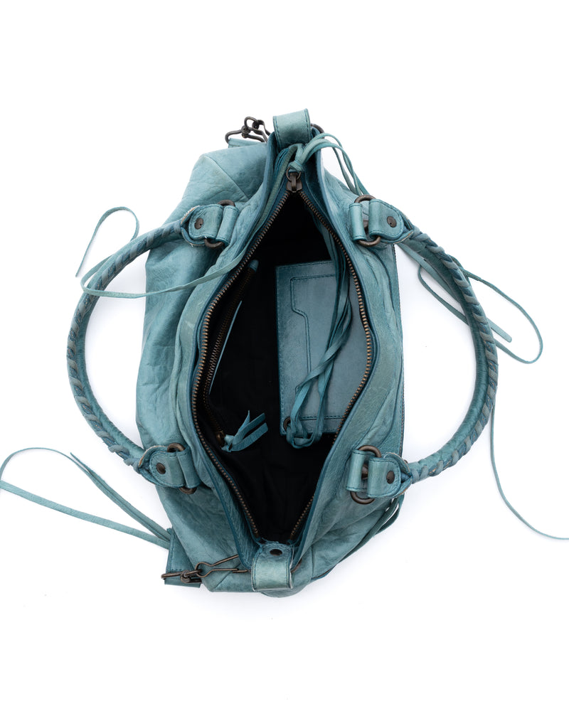 Balenciaga Leather City Bag