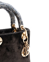 Dior Velvet Lady Dior Bag