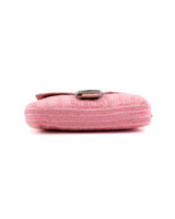 Fendi Pony Hair Beaded Baguette