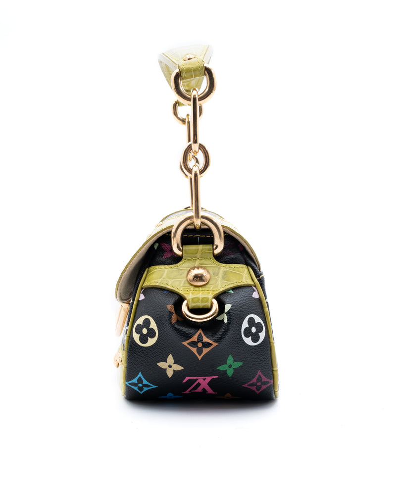 Louis Vuitton X Takashi Murakami Monogram Croc Marilyn Bag