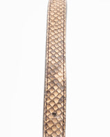 Fendi Velvet Python Baguette