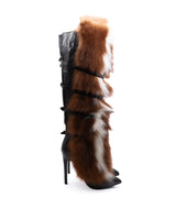Roberto Cavalli Fox Fur Boots