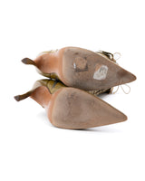 Dior Ostrich Leather Knee High Boots