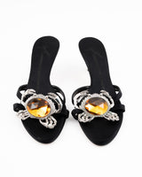 Giuseppe Zanotti Rhinestone Crab Heels - EU 37