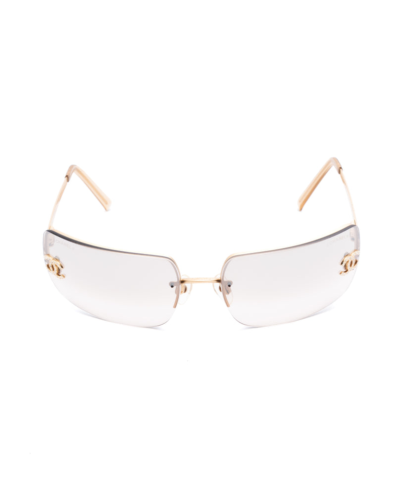Chanel Rimless Sunglasses