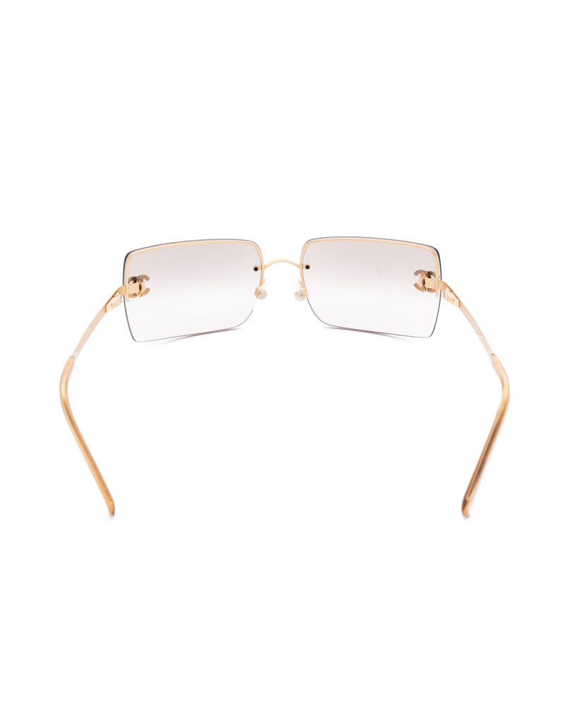 Chanel Rimless Sunglasses