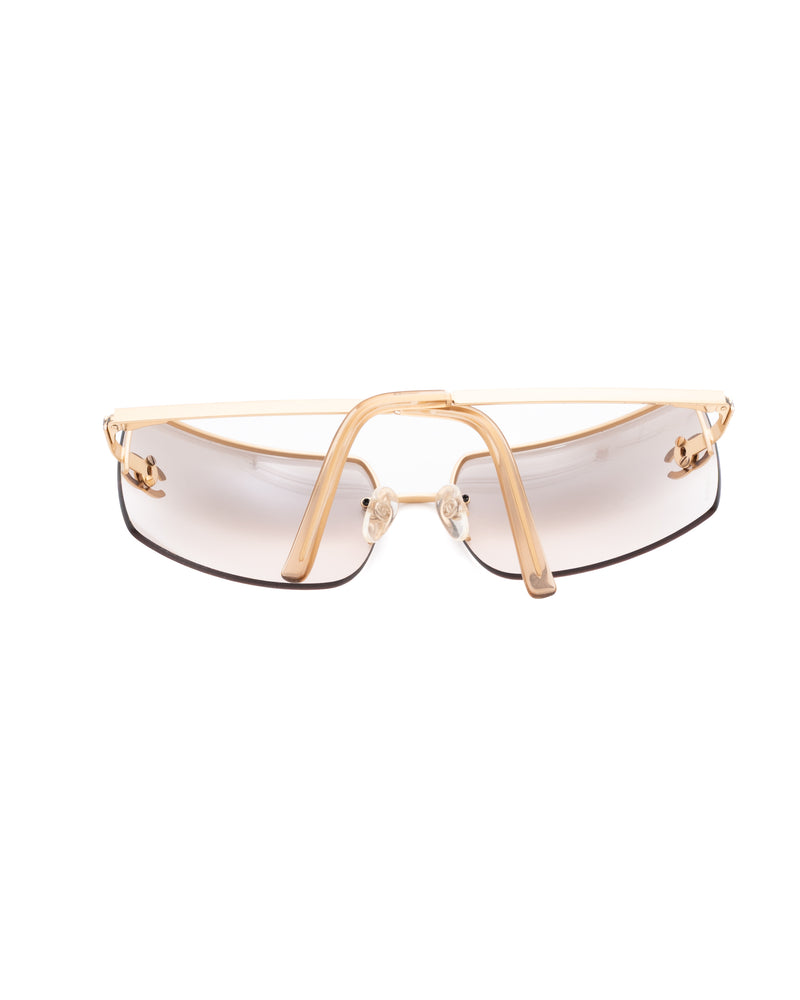 Chanel Rimless Sunglasses