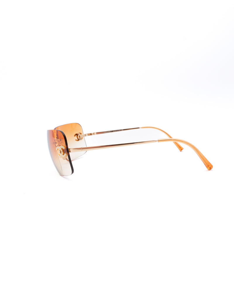 Chanel Rimless Sunglasses