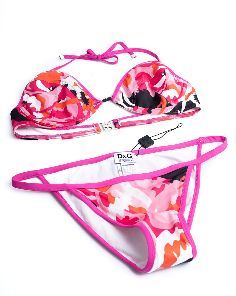 Dolce & Gabbana Pink Bikini