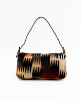 Fendi Velvet Python Baguette