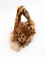 Fendi Leopard Print Fur Bag