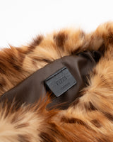 Fendi Leopard Print Fur Bag