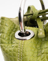 Prada Cleo Crocodile Mini Bag