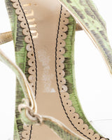 John Galliano Snakeskin Heels - EU 39