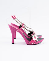 Dior Pink Hardcore Heels - EU 36