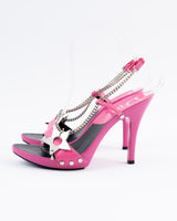 Dior Pink Hardcore Heels - EU 36