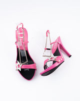 Dior Pink Hardcore Heels - EU 36