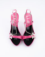 Dior Pink Hardcore Heels - EU 36