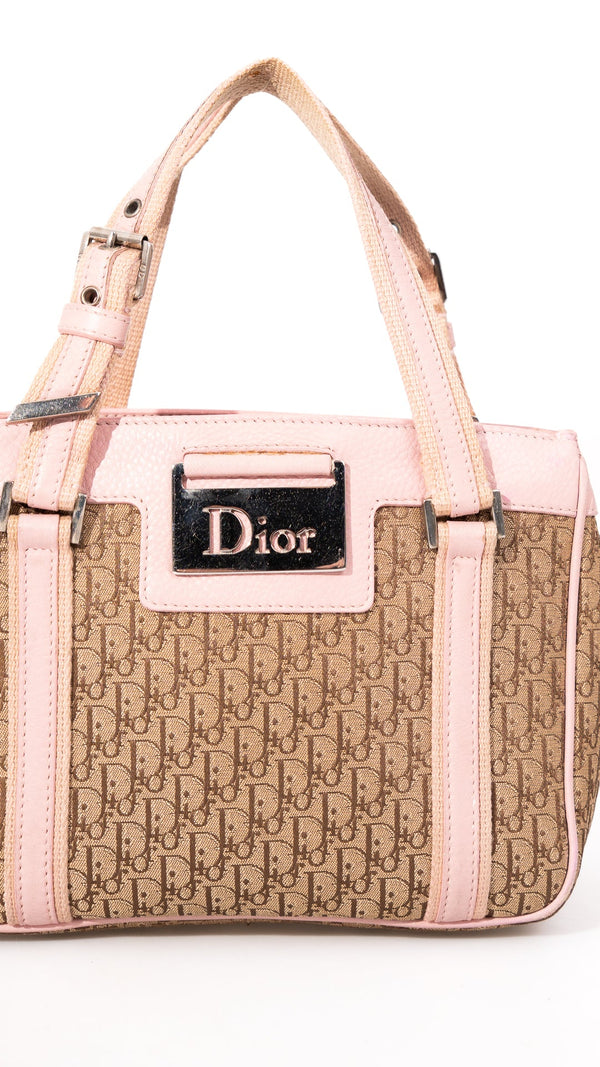 Dior Monogram Mini Boston Bag