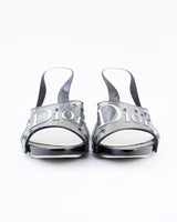 Dior Logo Jelly Heels  - EU 39