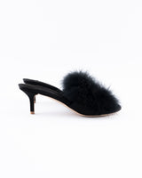 Louis Vuitton Fur Marilyn Mules - EU 37.5