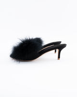 Louis Vuitton Fur Marilyn Mules - EU 37.5