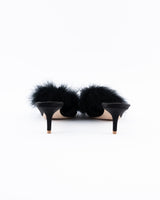 Louis Vuitton Fur Marilyn Mules - EU 37.5