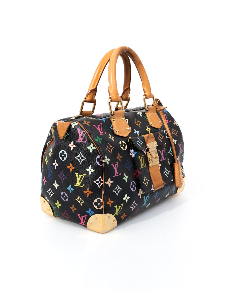 Louis Vuttion X Takashi Murakami Monogram Speedy 30