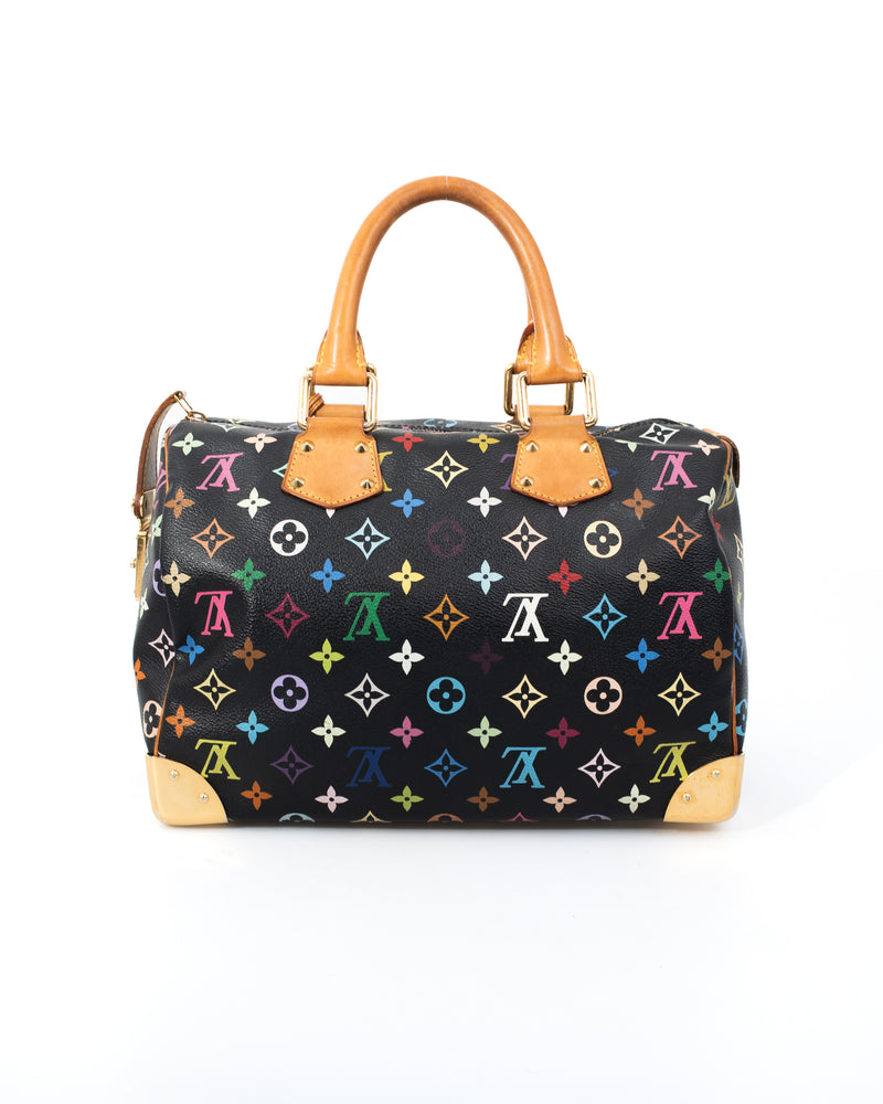 Louis Vuttion X Takashi Murakami Monogram Speedy 30